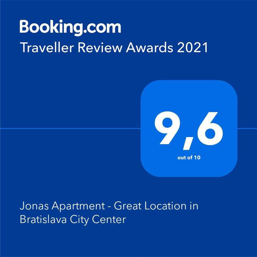 Jonas Apartments - Great Location Near Bratislava City Center Dış mekan fotoğraf